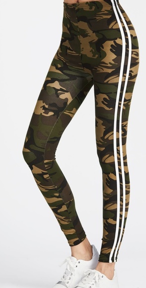 Camo Print Leggings - Picture 4 of 4